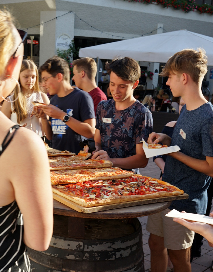 „Pizza & Politik“ mit Lars Castellucci in Wiesloch