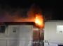 Sandhausen: Großeinsatz der Feuerwehr wegen Brand in Flüchtlingsunterkunft