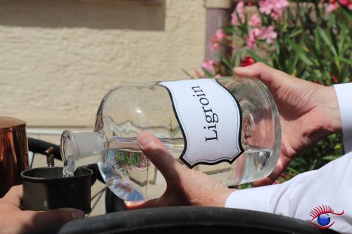 Historischer Tankstopp