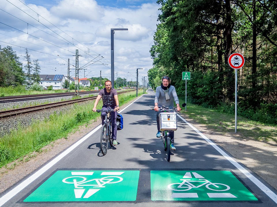 Grüne Wiesloch fordern: Radschnellverbindung jetzt angehen!