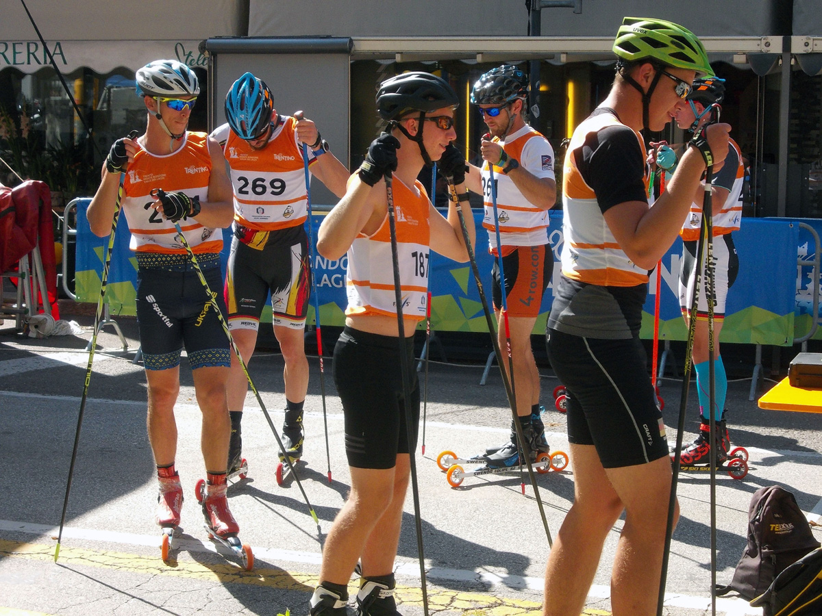 Erfolgreiches  Rollski – Weltcup – Abenteuer von Marcel Holzhauer vom Skiclub Wiesloch !