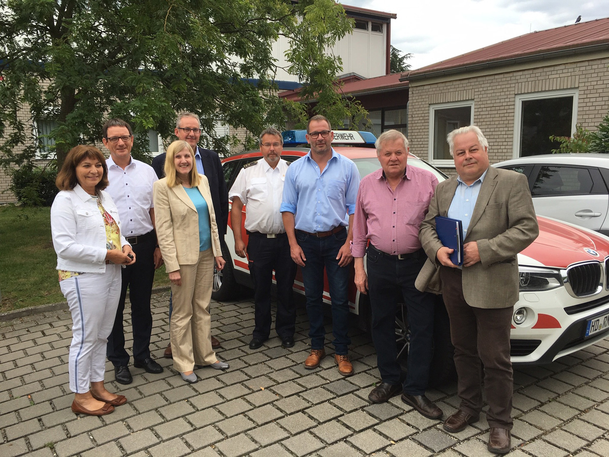 FDP vor Ort: Integrierte Leitstelle Rhein-Neckar in Ladenburg