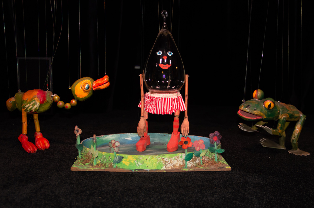 Ausstellung im Rathaus- Marionettentheater