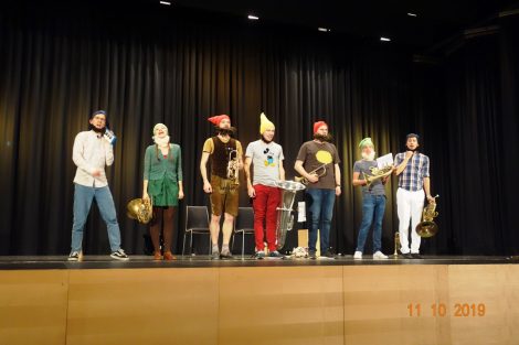 Fulminante Vorstellung des „SeppDeppSeptett“ bei den Walldorfer Musiktagen