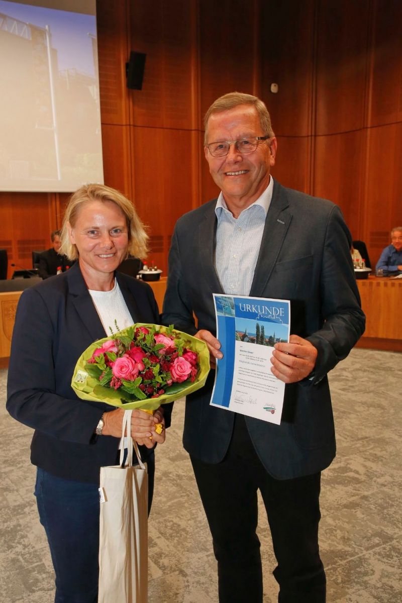 CDU-Stadtrat Werner Sauer nach über 30 Jahren im Gemeinderat verabschiedet
