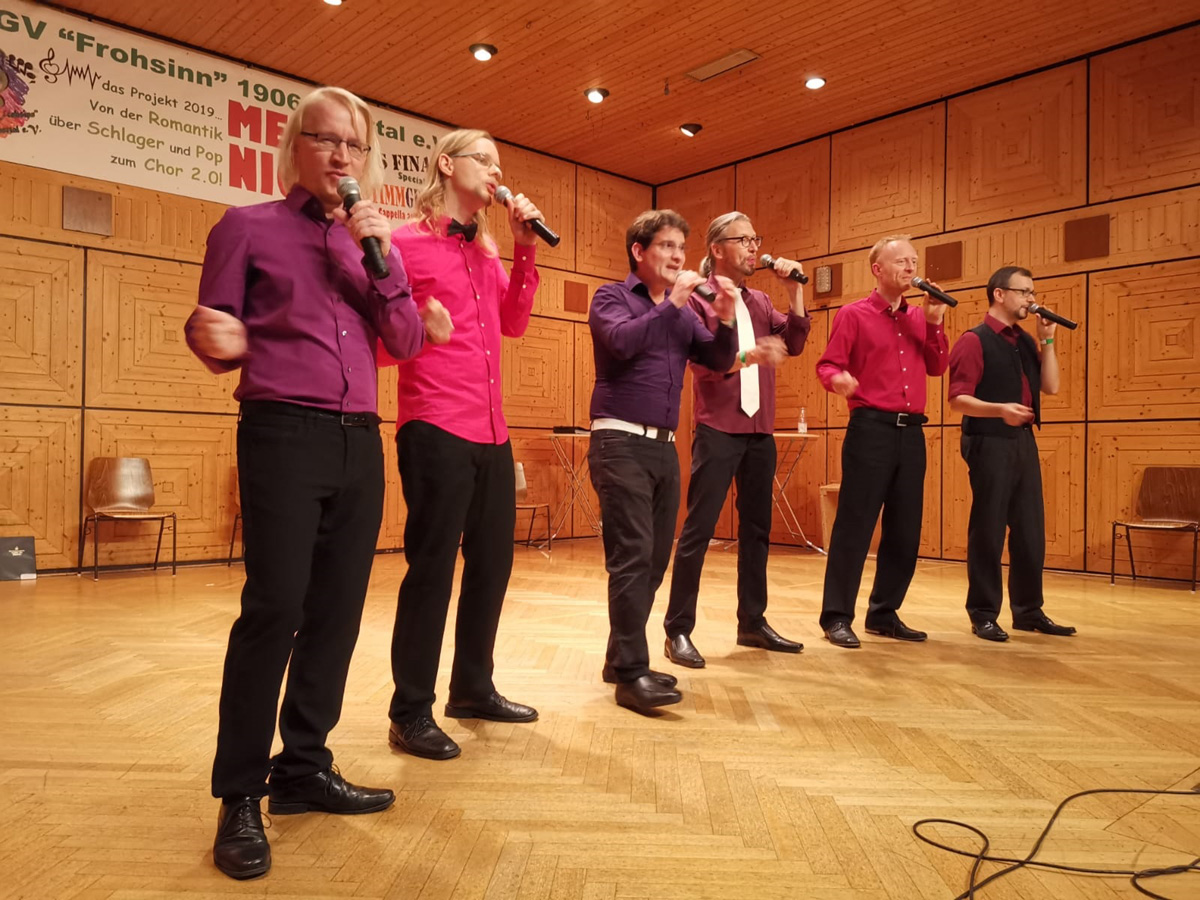 MEN’s NIGHT mit dem FROHSINN BAIERTAL – Meisterchor im Badischen Chorverband