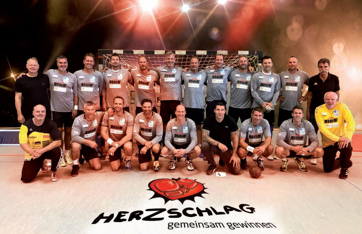 Weltbeste Handballer spielen in Nußloch für den guten Zweck