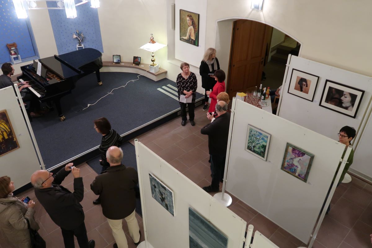 Vernissage zur Ausstellung “Gegenstand und Abstraktion”