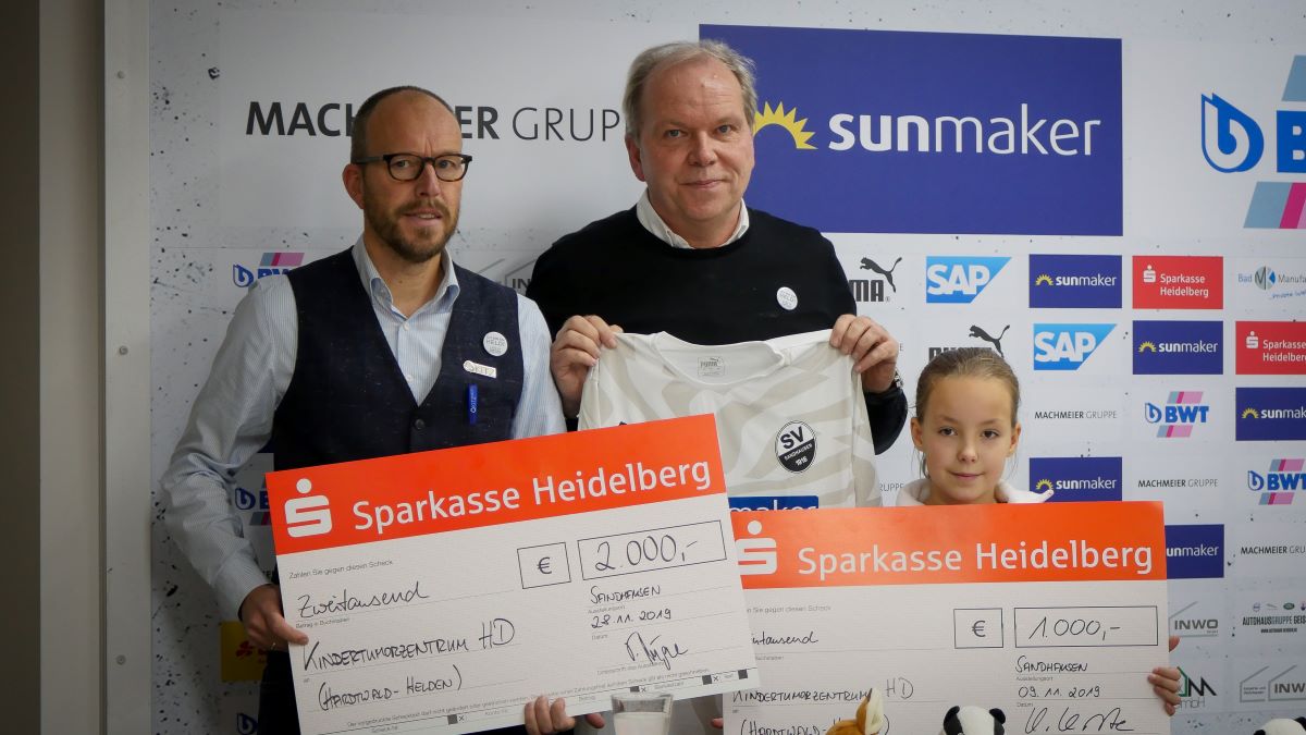 SV Sandhausen – Hardtwaldhelden: Heldenhafter Einsatz gegen Krebs im Kindesalter