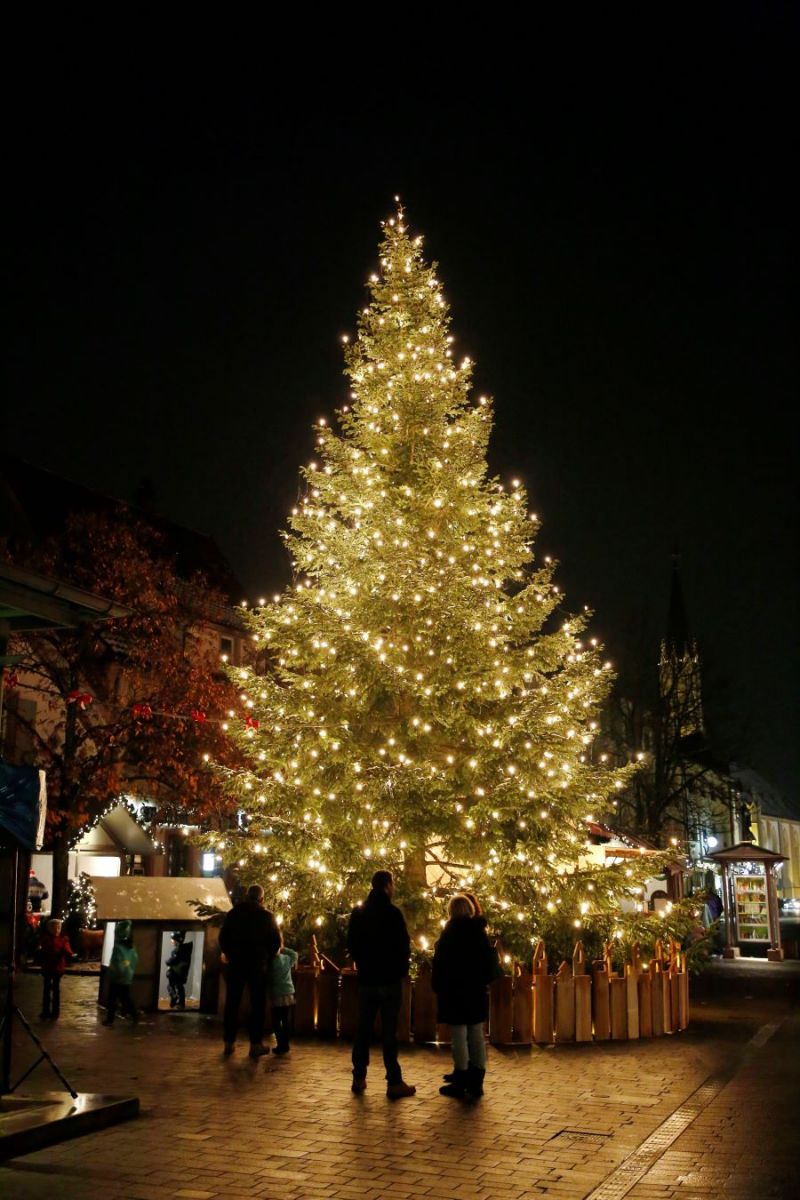 Walldorf im weihnachtlichen Lichterglanz