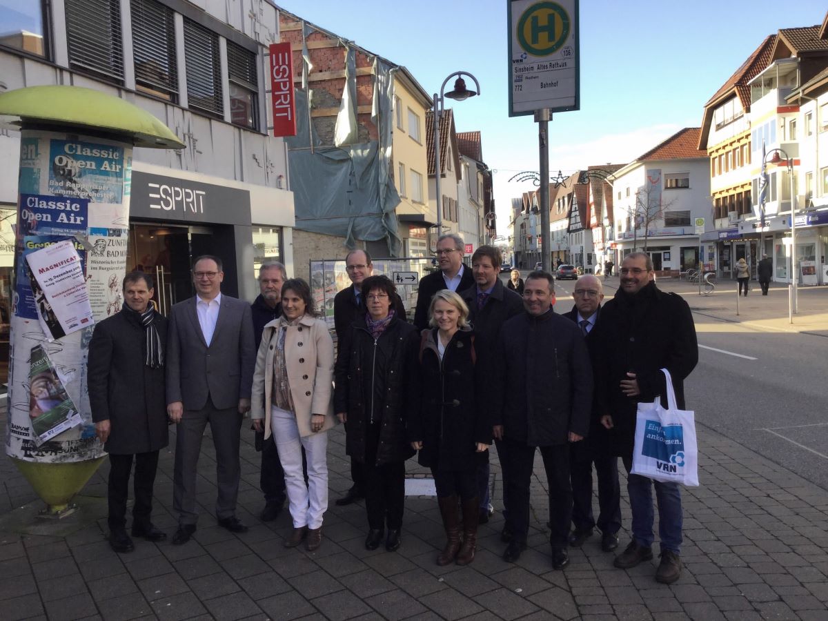 Attraktives Busangebot von Walldorf nach Sinsheim