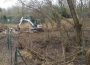 Bagger rollen im Tom-Tatze-Tierheim