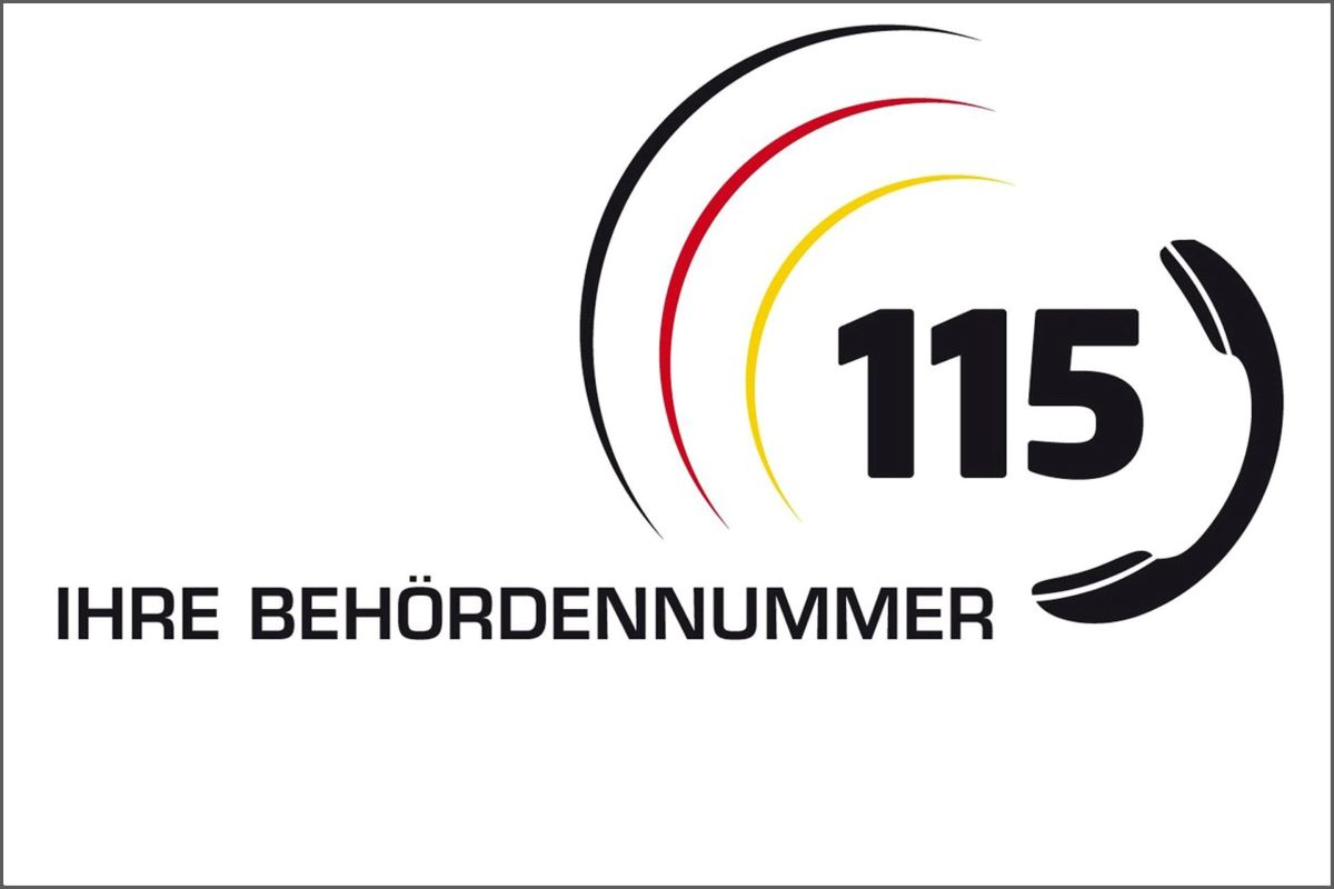 Behördennummer 115 anrufen