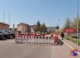 Vollsperrung der Schwetzinger Straße auf Höhe der Einmündung Dr. Martin-Luther-Straße