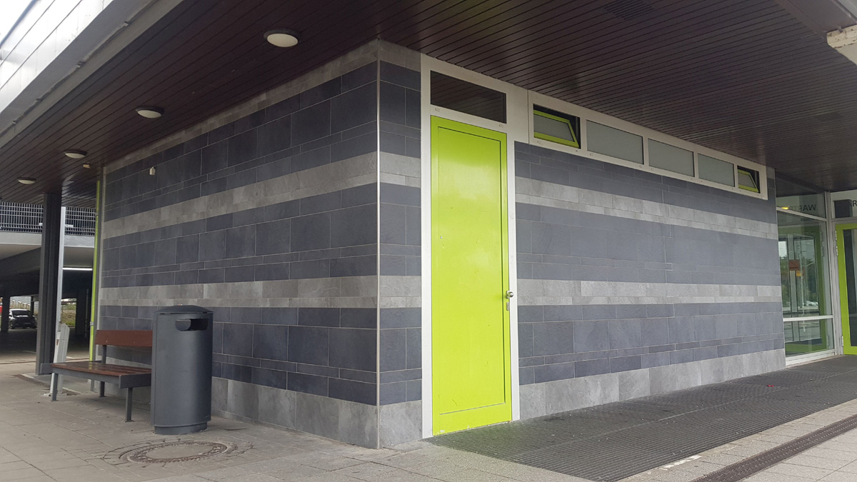 Bahnhof Wiesloch- Walldorf: Fassade in neuem Glanz – Sicherer Parkraum für Fahrräder