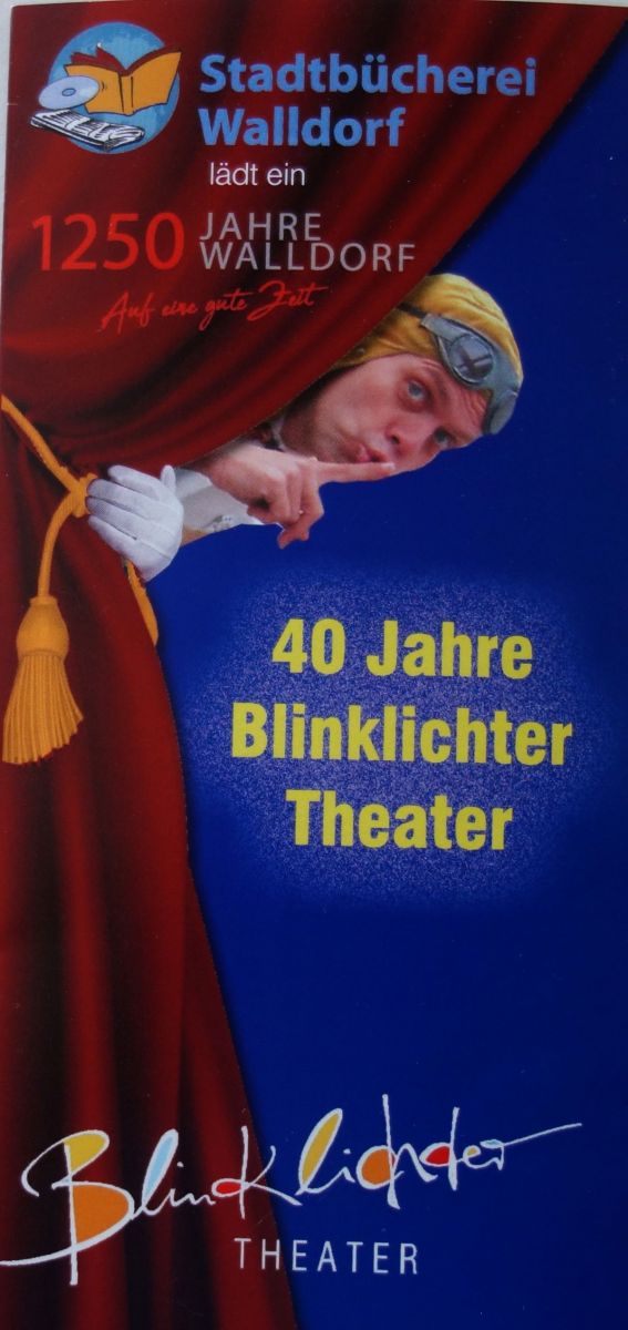“40 Jahre Blinklichter Theater” – Aufführungen in der Stadtbücherei