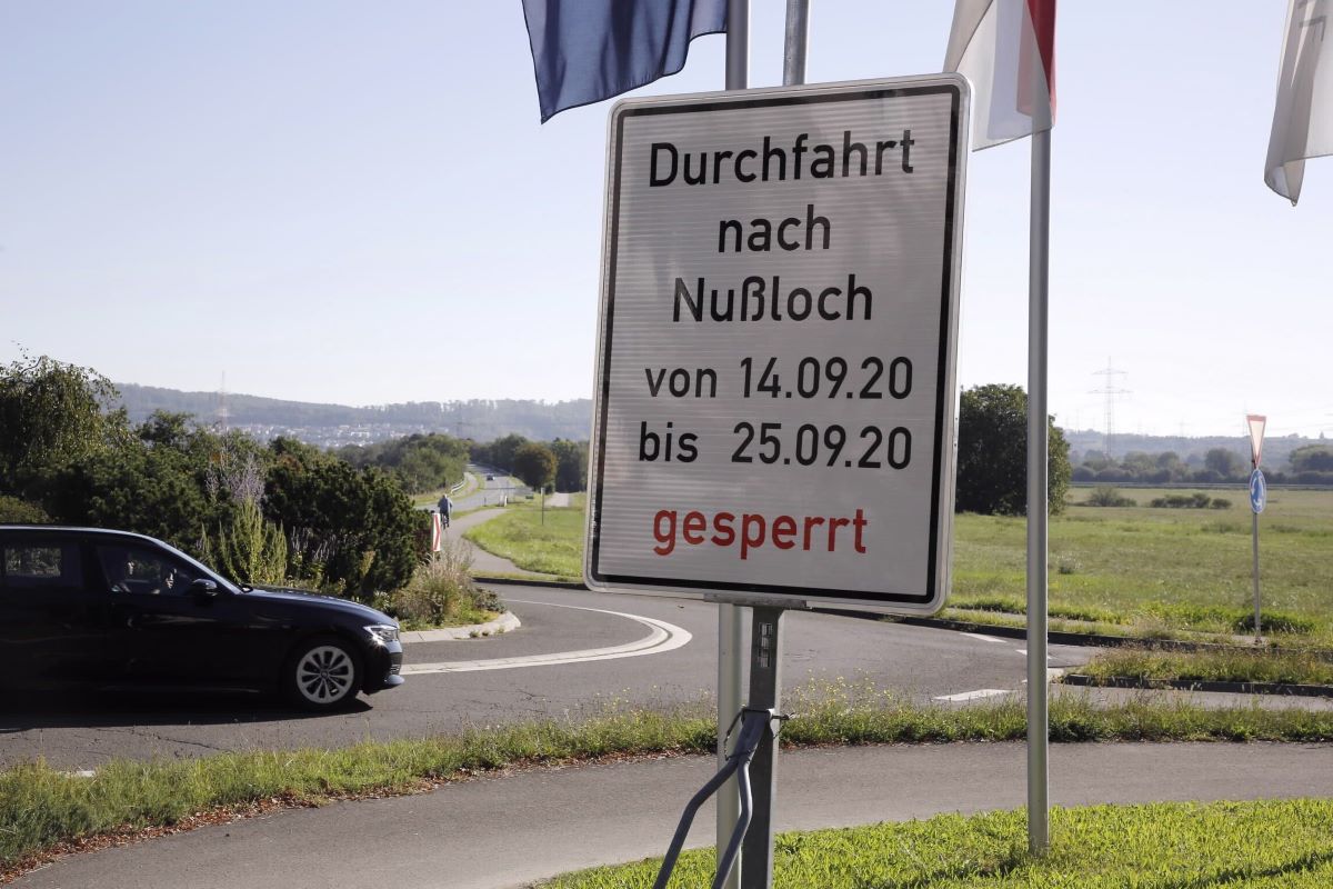 Walldorf: Kreisstraße nach Nußloch wird vollgesperrt