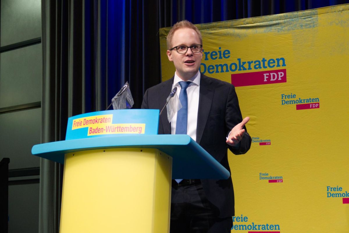 FDP Jens Brandenburg (Rhein-Neckar) erreicht Listenplatz 8