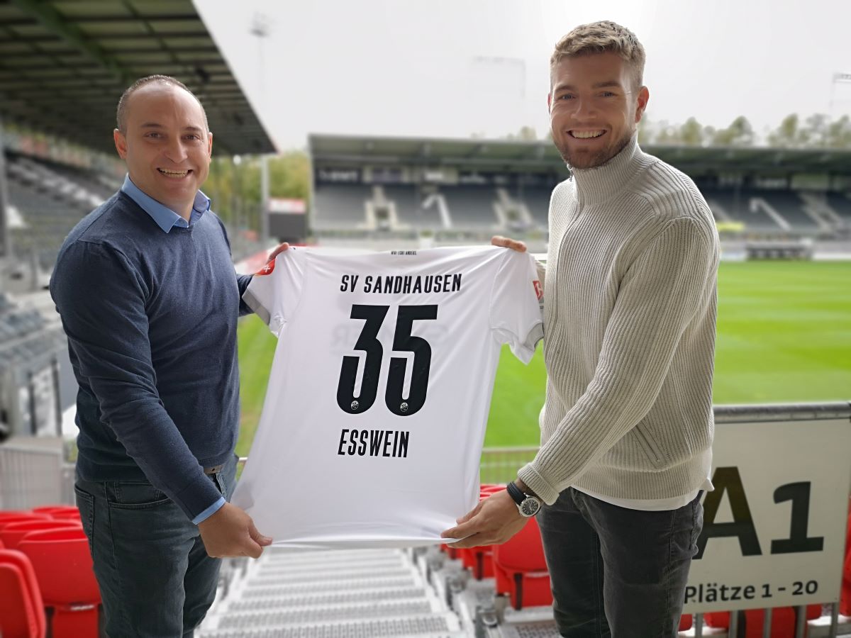 Alexander Esswein wechselt zum SV Sandhausen