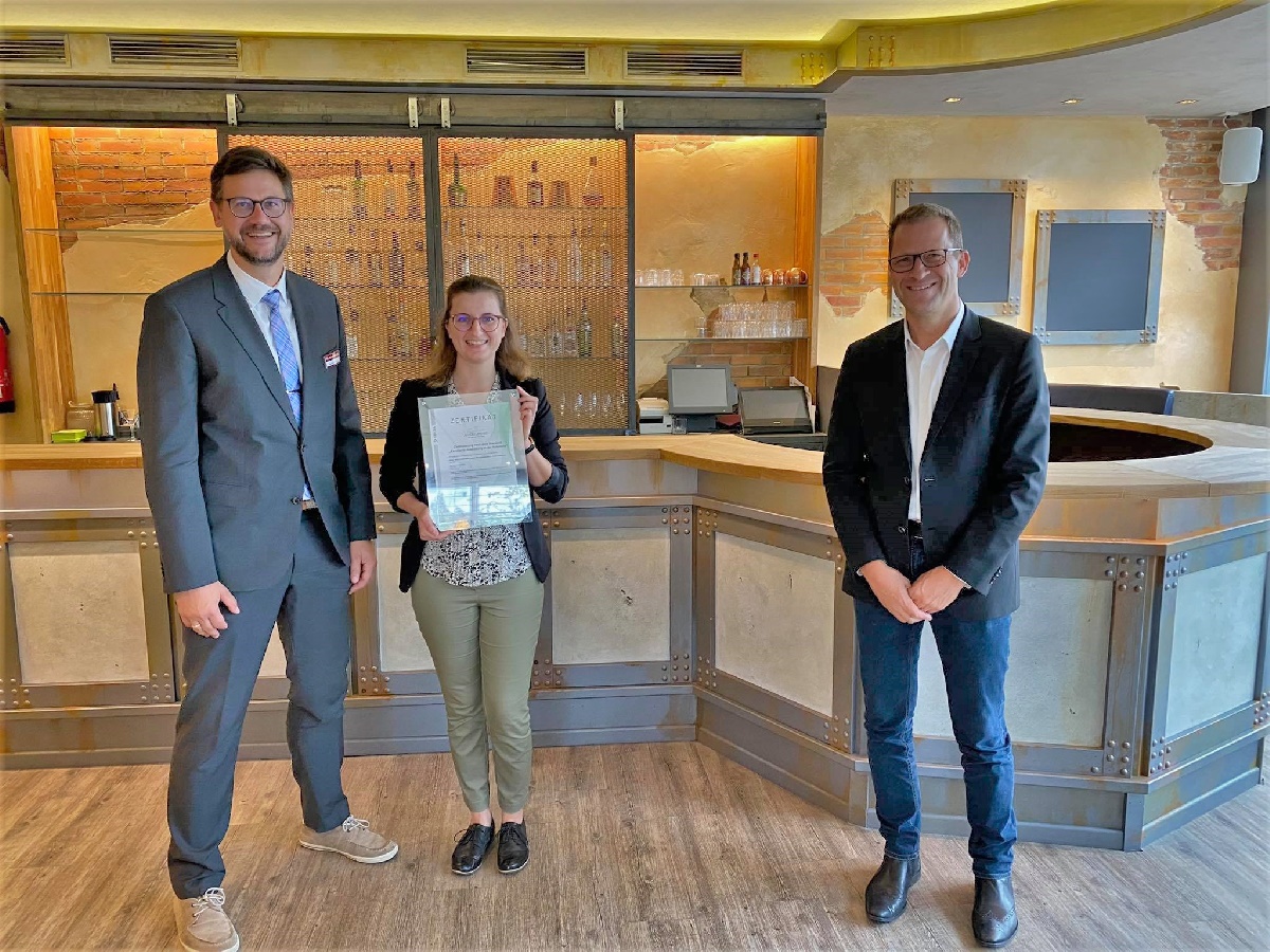Hoteldirektorenvereinigung Deutschland (HDV) verleiht Palatin Wiesloch erneut das Zertifikat „Exzellente Ausbildung“