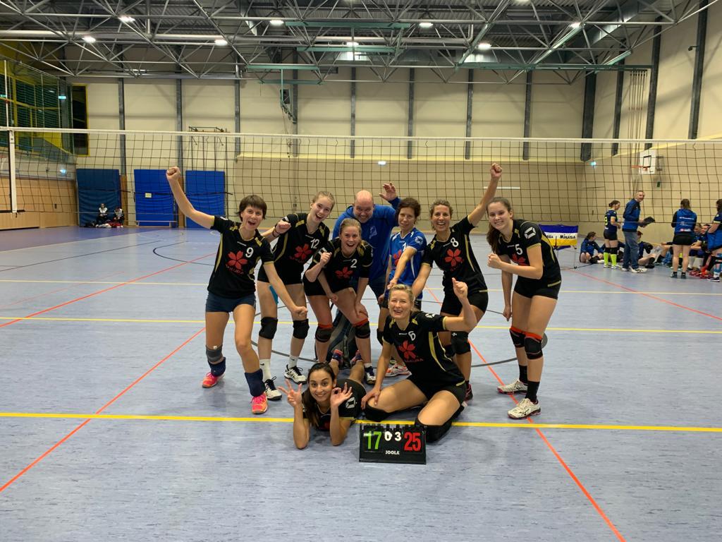 TSG Wiesloch: Volleyball-Damen fahren Auswärtssiege in Waibstadt ein