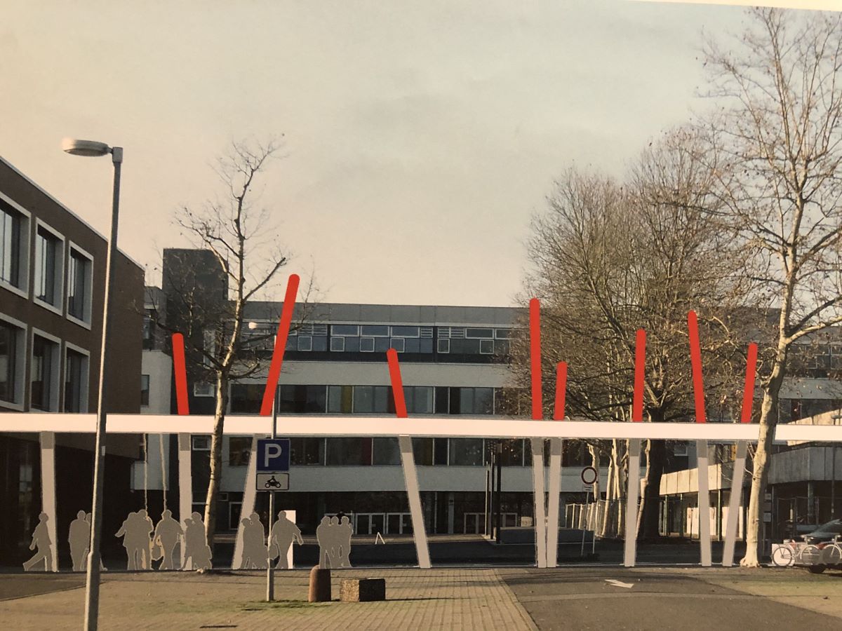 Zwei Kunstwerke für das Schulzentrum Walldorf