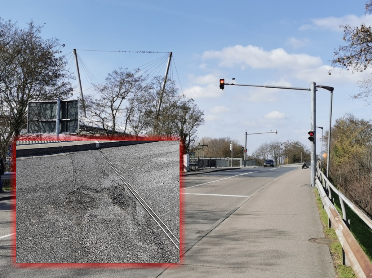 Wiesloch: „Die Sanierung der Brücke hat es wirklich nötig“