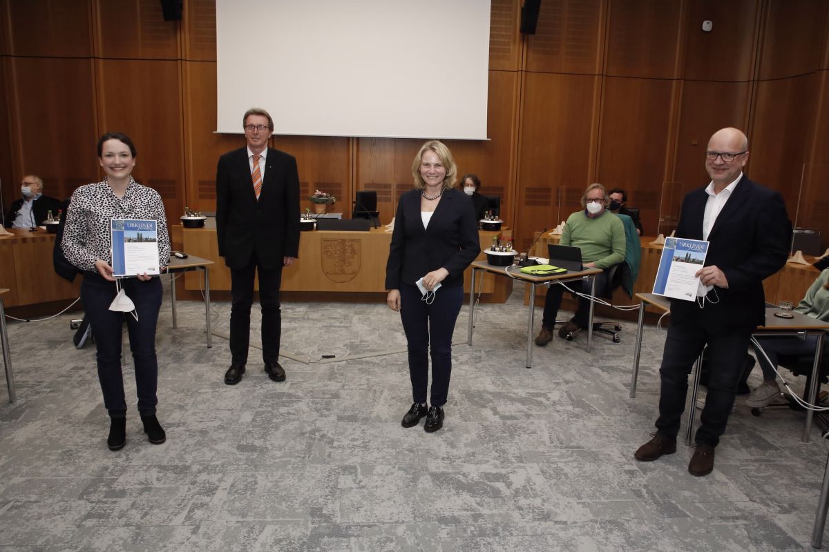 Stadtrat Dr. Günter Willinger aus dem Gemeinderat Walldorf verabschiedet