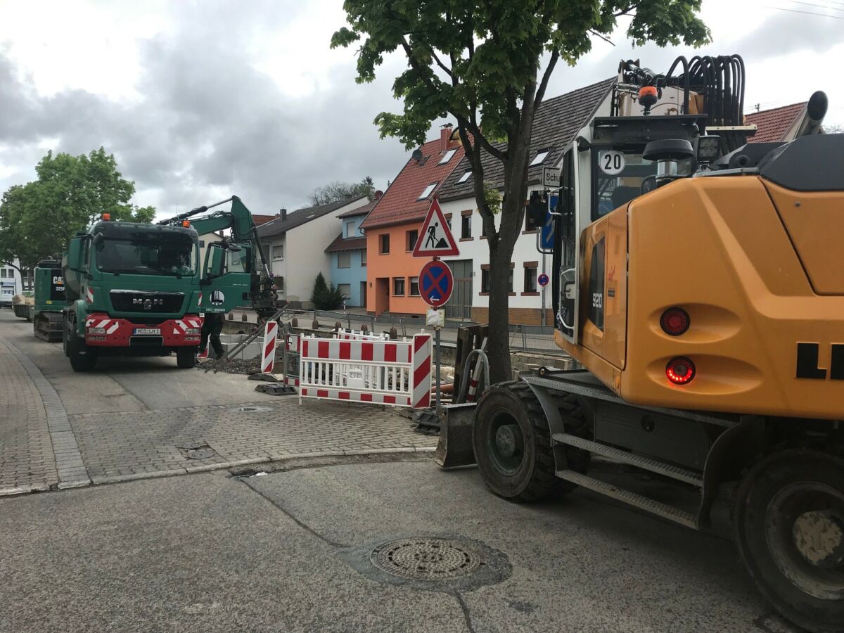 Wiesloch-Baiertal: Die Baustelle am Bach ist keine Spielstraße