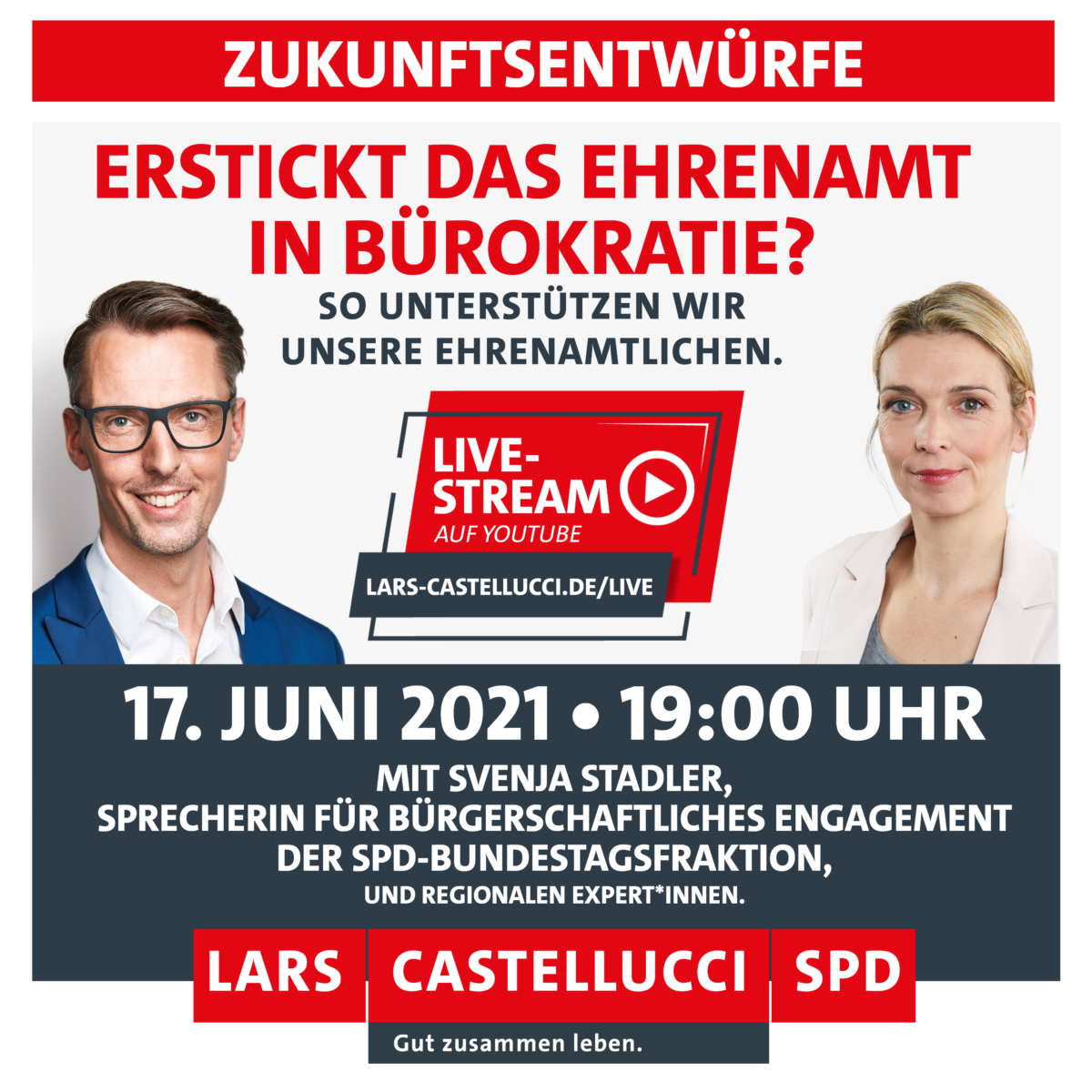 SPD im Zukunftsgespräch: „Erstickt das Ehrenamt in Bürokratie? So unterstützen wir unsere Ehrenamtlichen.“