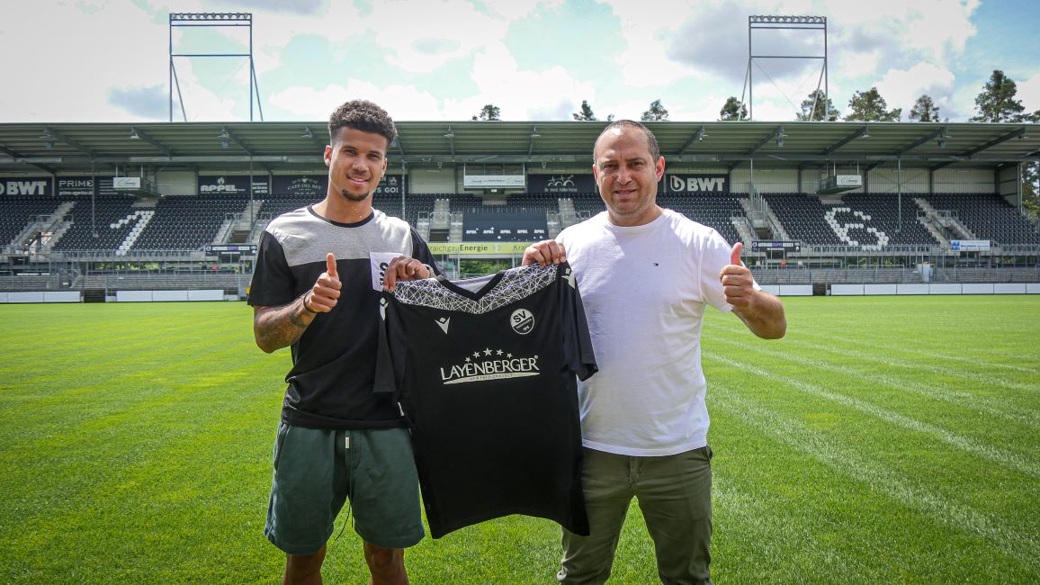 Chima Okoroji ist der zehnte Neuzugang des SV Sandhausen