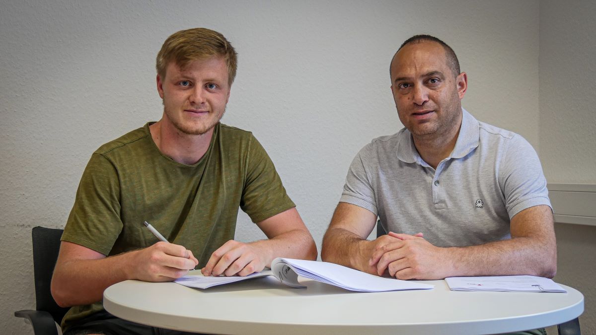 Benedikt Grawe verlängert seinen Vertrag beim SV Sandhausen