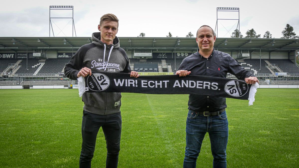 SV Sandhausen verpflichtet Carlo Sickinger aus Kaiserslautern
