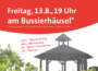 Lars Castellucci lädt zum Dämmerschoppen ans Bussierhäusel in die Wieslocher Weinberge