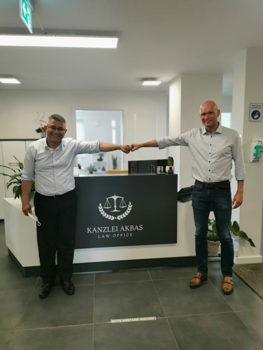 Wiesloch: OB Dirk Elkemann besucht  Kanzlei „law Office Akbas“