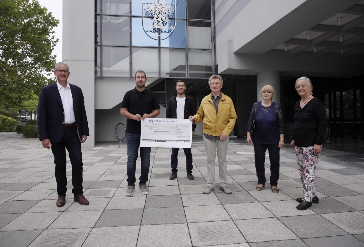 Gesangverein Eintracht Germania und das Blasorchester Walldorf unterstützen die Plattform
