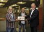 Spendenübergabe von 3000 € des Kulturförderverein Kurpfalz  e.V. für die Flutopfer