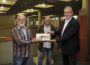 Spendenübergabe von 3000 € des Kulturförderverein Kurpfalz e.V. für die Flutopfer