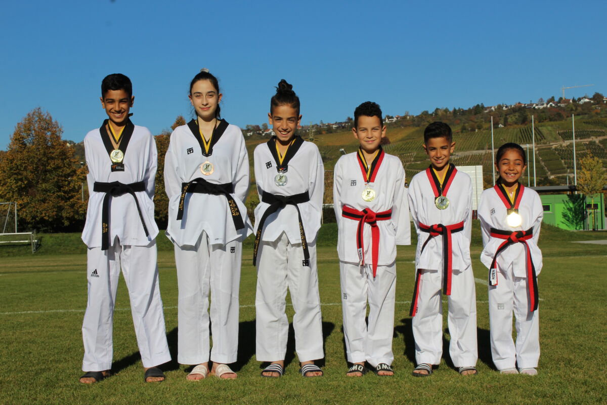 4 x Gold für Rauenberger Taekwondo Club