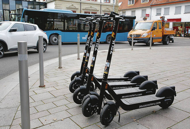 Miet-E-Scooter sind in Walldorf zurück