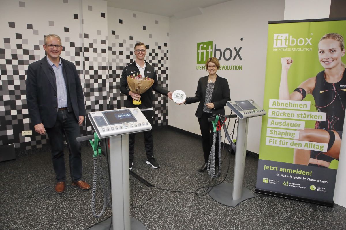 Eröffnung der fitbox in Walldorf