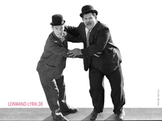 Stadtbücherei Walldorf: Laurel & Hardy Poetry am 10.03.2022