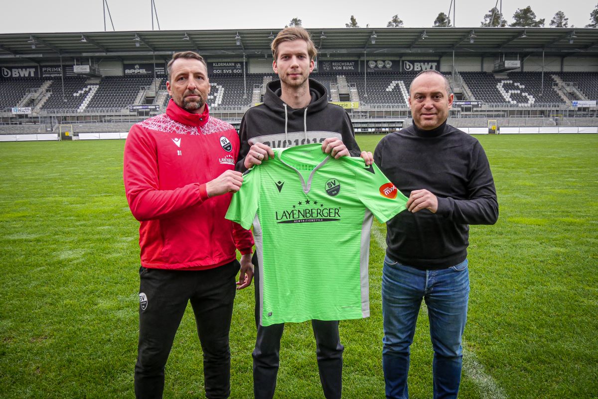 Torhüter Felix Wiedwald verstärkt den SV Sandhausen