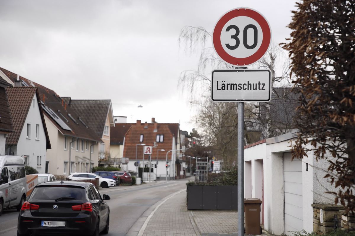 Walldorf: Tempo 30 aus Lärmschutzgründen in Teilen der Nußlocher Straße und Bahnhofstraße