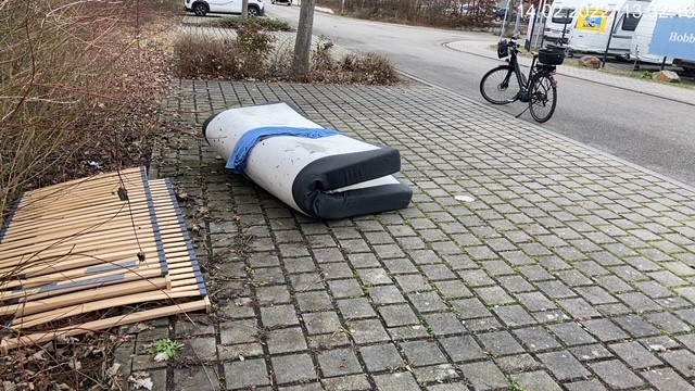 Walldorf: Illegale Müllentsorgung