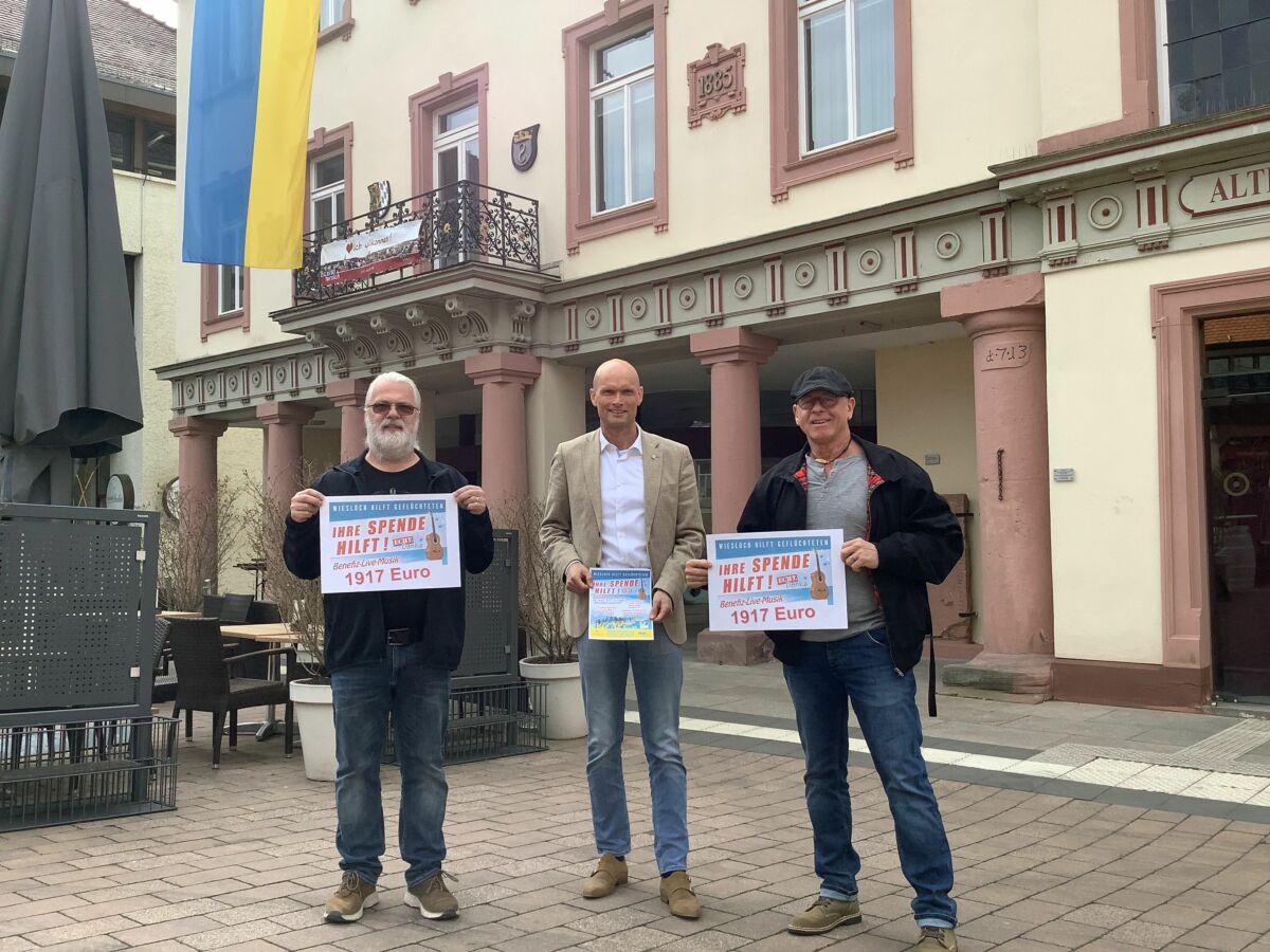 Benefizmusik bei den „Blumengrüßen“