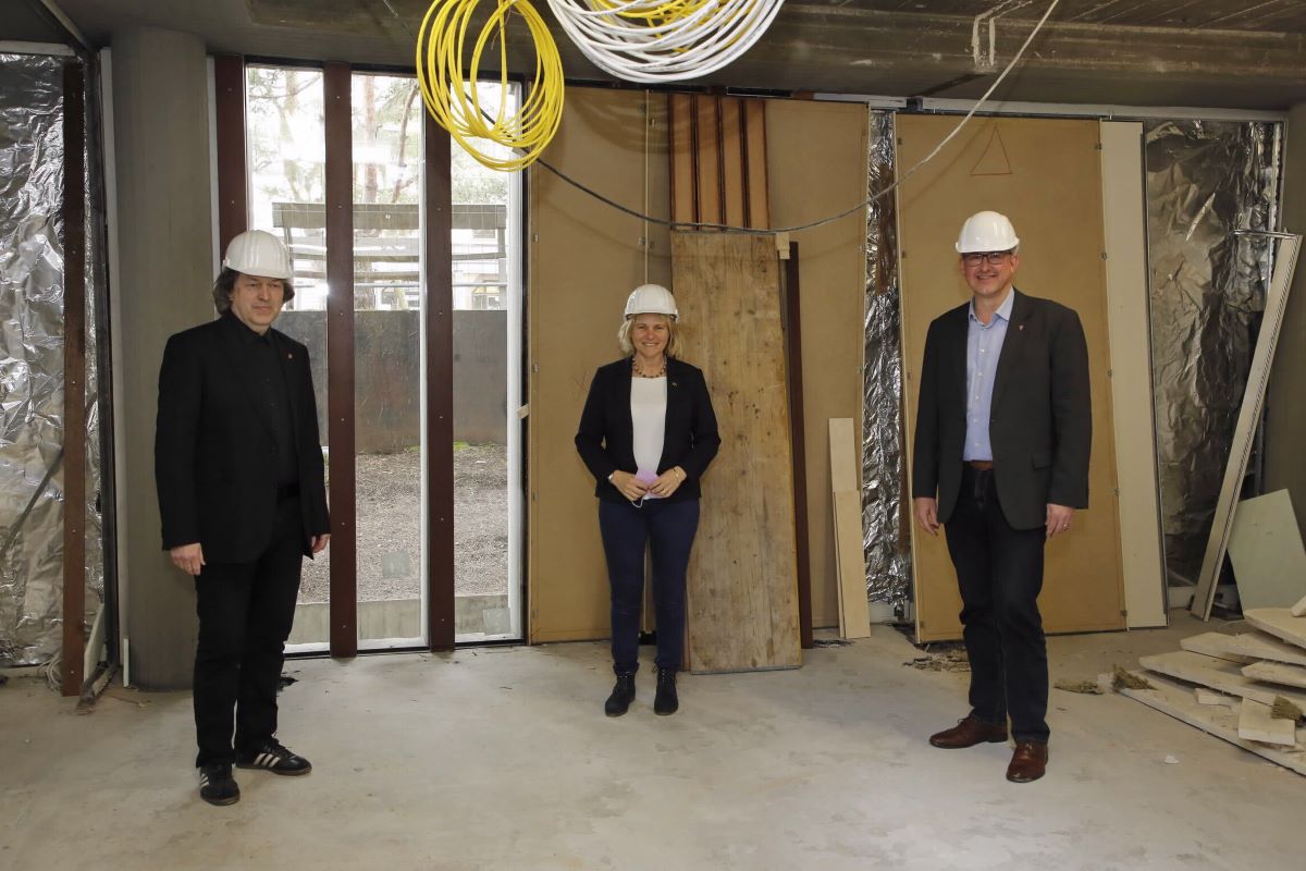 Antrittsbesuch von Christiane Staab im Rathaus Walldorf