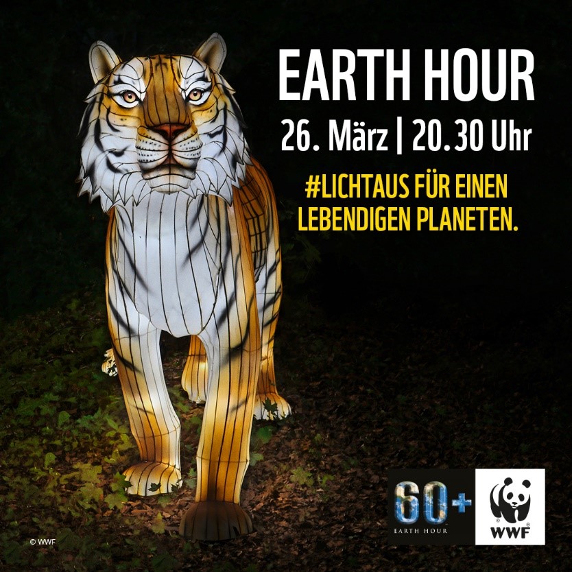 Earth Hour 2022- Wiesloch ist dabei