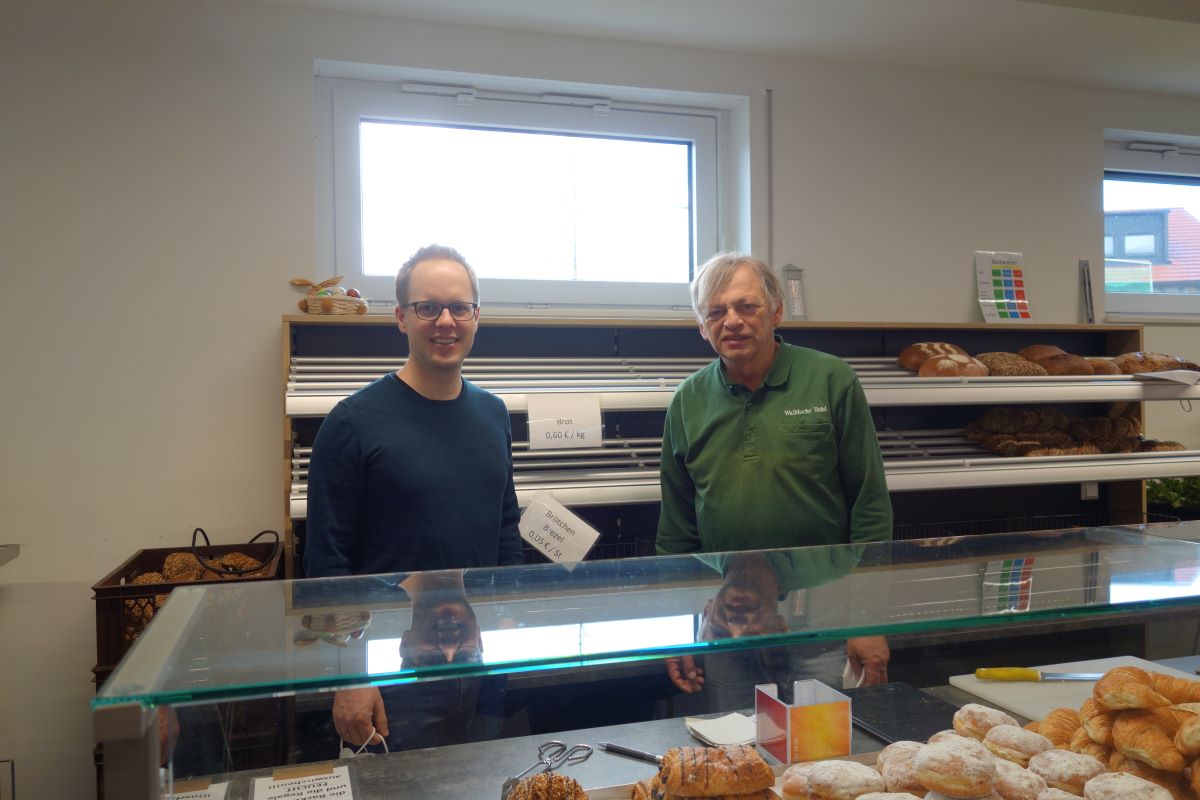 Dr. Jens Brandenburg in der Tafel Walldorf