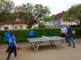 Die TischTennisGemeinschaft 1947 Walldorf (TTG) übergibt eine Outdoor-Tischtennisplatte an die Stadt Walldorf